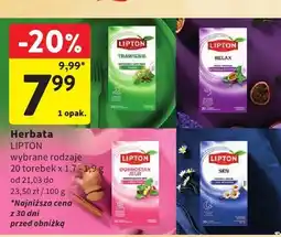 Intermarche Herbata ziołowa Lipton Trawienie oferta
