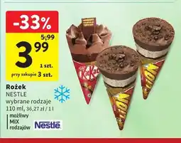Intermarche Lody rożek Nestle KitKat oferta