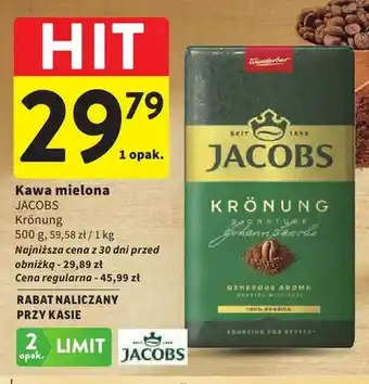 Intermarche Kawa mielona Jacobs Krönung oferta