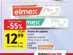 Intermarche Pasta do zębów Elmex Sensitive oferta