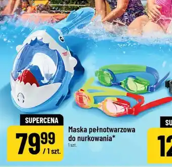 Maska pełnotwarzowa do nurkowania