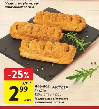 Intermarche Hot-dog Aryzta oferta