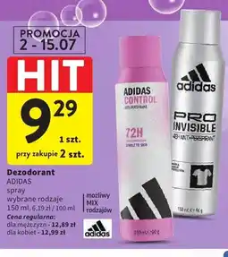 Intermarche Dezodorant Adidas Pro Invisible spray oferta