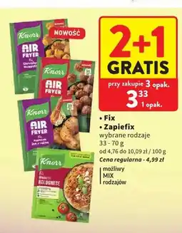 Intermarche Fix Air Fryer Chrupiące Nuggetsy Knorr oferta