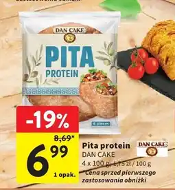 Intermarche Pita protein Dan Cake 4-pak oferta