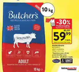 Intermarche Karma dla psa Butcher's Adult z wołowiną oferta