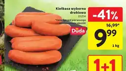 Intermarche Kiełbasa wyborna drobiowa Duda oferta