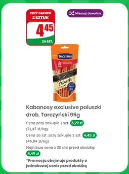Dino Kabanosy exclusive paluszki drobiowe Tarczyński oferta
