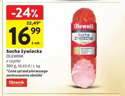 Intermarche Sucha żywiecka z szynki Olewnik oferta