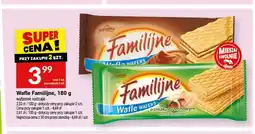 Twój Market Wafle Familijne o smaku orzechowym oferta