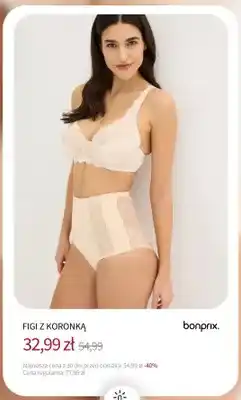 BonPrix Figi z koronką Bonprix oferta