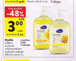 Intermarche Mydło w płynie Labell kremowe miód i mleko oferta