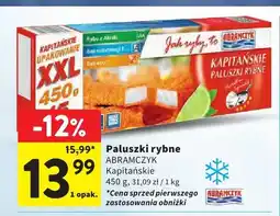 Intermarche Paluszki rybne Kapitańskie Abramczyk oferta