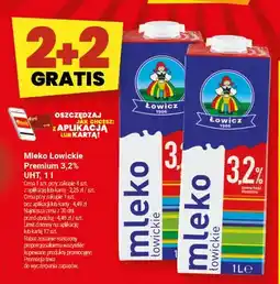 Twój Market Mleko Łowickie Premium 3,2% UHT oferta