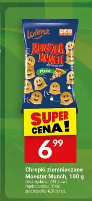 Twój Market Chrupki ziemniaczane Monster Munch Pizza oferta