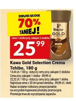 Twój Market Kawa rozpuszczalna Tchibo Gold Selection Crema oferta
