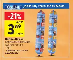 Intermarche Karma dla psa Canaillou Miska Dnia oferta