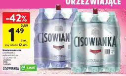 Intermarche Woda mineralna Cisowianka niegazowana oferta