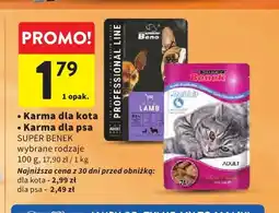 Intermarche Karma dla psa Super Benek Beno Lamb oferta