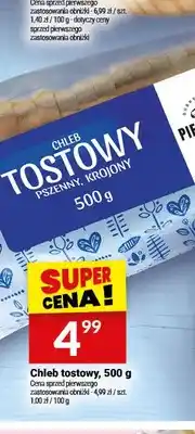 Twój Market Chleb tostowy pszenny krojony Białecki oferta