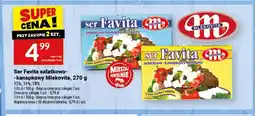 Twój Market Ser Favita sałatkowo-kanapkowy Mlekovita 12% oferta