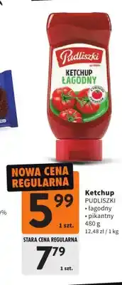 Intermarche Ketchup Pudliszki łagodny oferta