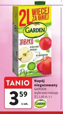 Intermarche Napój niegazowany Garden Jabłko oferta
