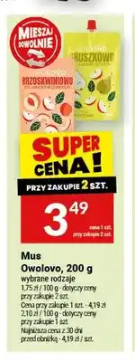 Twój Market Mus owocowy Owolovo Gruszkowy oferta