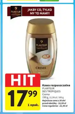 Intermarche Kawa rozpuszczalna Planteur des Tropiques Crema oferta