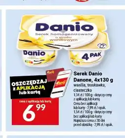 Twój Market Serek Danio Danone 4-pak wanilia oferta