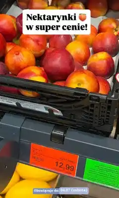 ALDI Nektarynki oferta