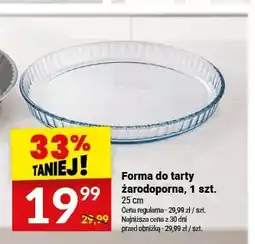 Twój Market Forma do tarty żaroodporna 25 cm oferta