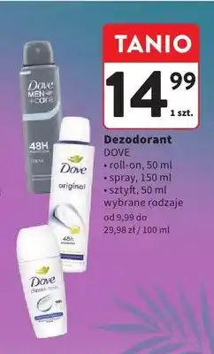 Intermarche Dezodorant męski spray Dove Men+Care Clean Comfort oferta