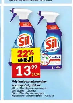 Twój Market Odplamiacz uniwersalny w sprayu Sil oferta