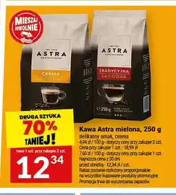 Twój Market Kawa mielona Astra Crema Łagodna oferta