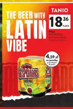 Intermarche Piwo Desperados Original 4-pak oferta