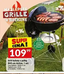 Twój Market Grill kulisty z półką Activa oferta