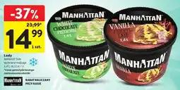 Intermarche Lody Manhattan White Chocolate Pistachio oferta