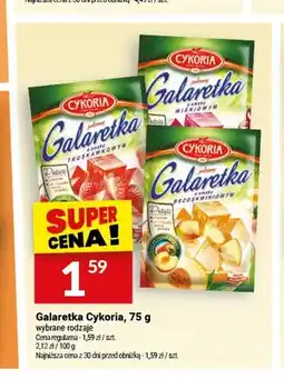 Twój Market Galaretka o smaku wiśniowym Cykoria oferta