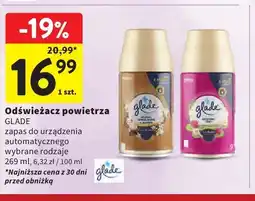 Intermarche Odświeżacz powietrza Glade Sensual Sandalwood & Jasmine zapas oferta