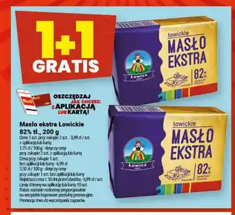 Twój Market Masło ekstra Łowickie 82% tł oferta