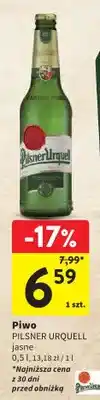 Intermarche Piwo Pilsner Urquell jasne oferta