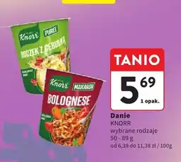 Intermarche Danie instant Puree Boczek z cebulką Knorr oferta