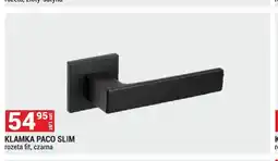 Merkury Market Klamka Paco Slim rozeta fit czarna oferta