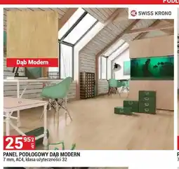 Merkury Market Panel podłogowy Swiss Krono Dąb Modern 7 mm AC4 oferta