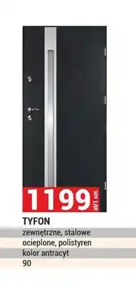 Merkury Market Drzwi zewnętrzne stalowe Tyfon oferta
