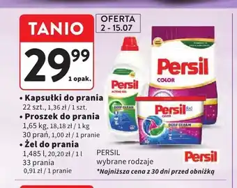Intermarche Kapsułki do prania Persil oferta