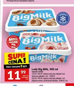 Twój Market Lody Big Milk oferta
