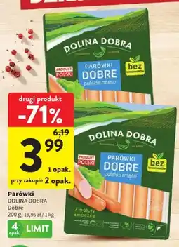 Intermarche Parówki Dolina Dobra Dobre oferta