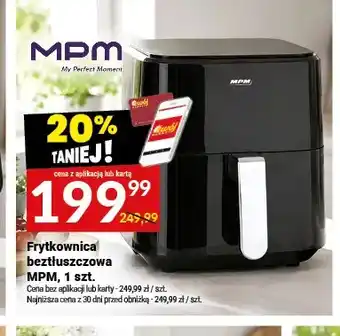 Twój Market Frytkownica beztłuszczowa MPM oferta